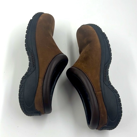 Merrell 6.5 Brown Suede Moc OrthoLite QForm - Picture 5 of 8